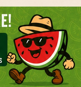 Walker Melon mascot